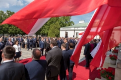 27.05.2019 Warszawa, Belweder. Dzień Samorządu Terytorialnego. Uwaga!!! Zdjecia pochodzace z oficjalnego serwisu fotograficznego Kancelarii Prezydenta RP moga byc wykorzystywane jedynie w celu ilustrowania materialow, dotyczacych dzialan Prezydenta RP. Jakakolwiek ingerencja w integralnosc zdjecia - w tym kadrowanie czy obrobka graficzna - jest niedozwolona. Wszelkie wykorzystywanie zdjec pochodzacych z oficjalnego serwisu fotograficznego Kancelarii Prezydenta RP w celach komercyjnych lub w materialach o charakterze politycznym jest zabronione.